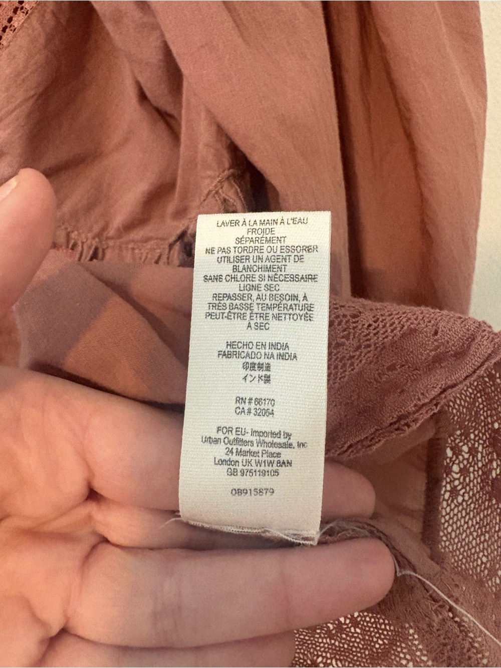 Free People Rosewood Peasant Tunic Blouse - Picture 8 of 9